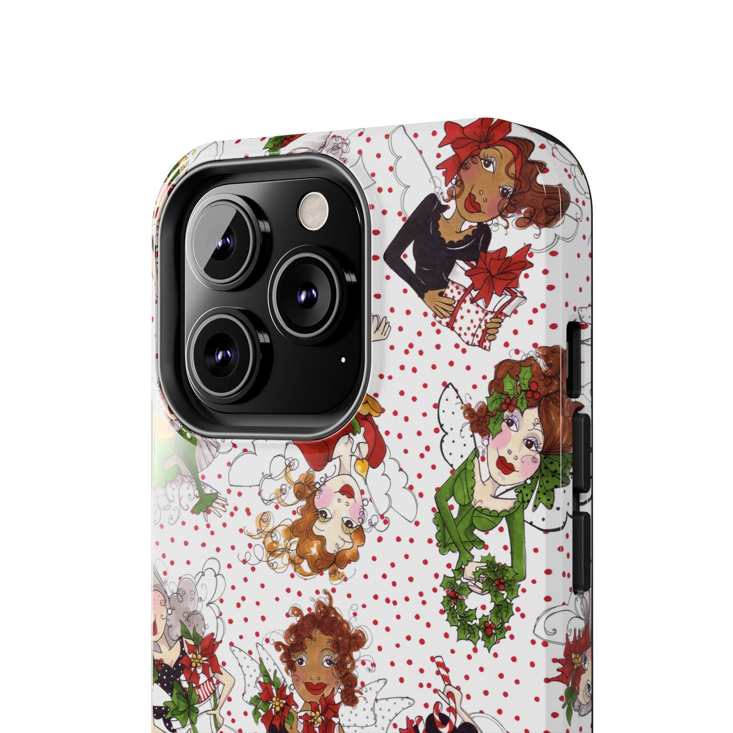 Fairy Toss White / Red Phone Case
