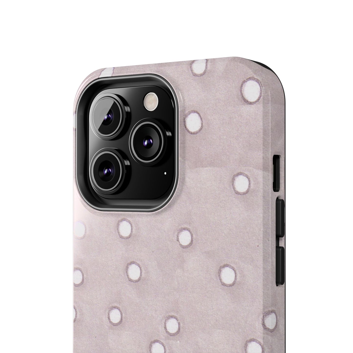 Dinky Dots Silver Phone Case