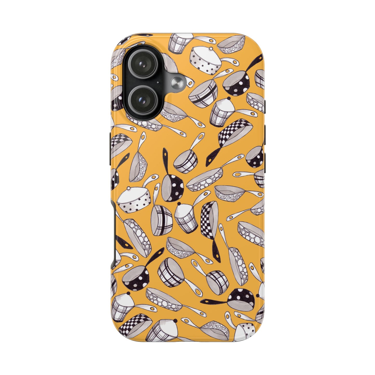 Pots & Pans Flyin' Yellow Phone Case