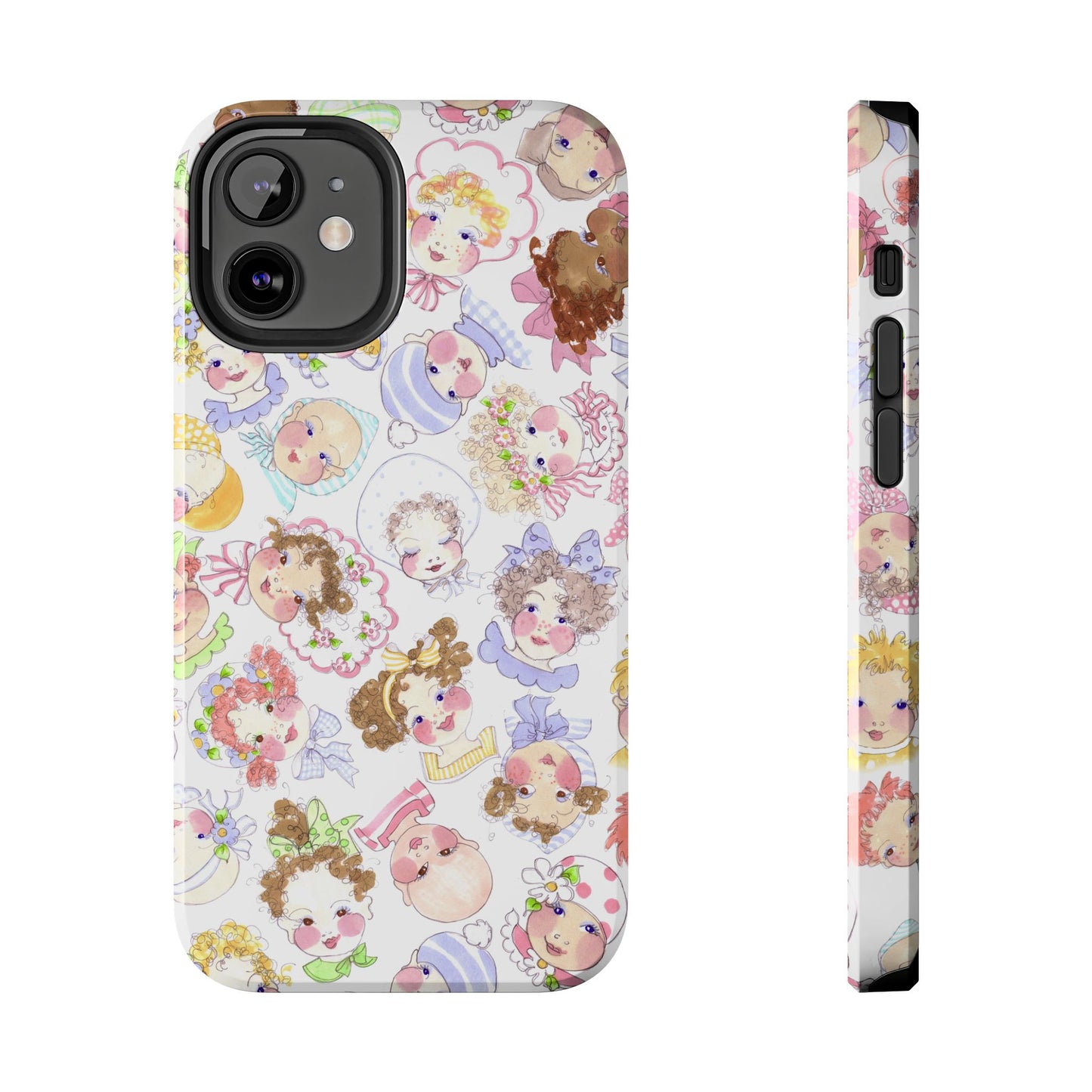 Baby Face Fling White Phone Case