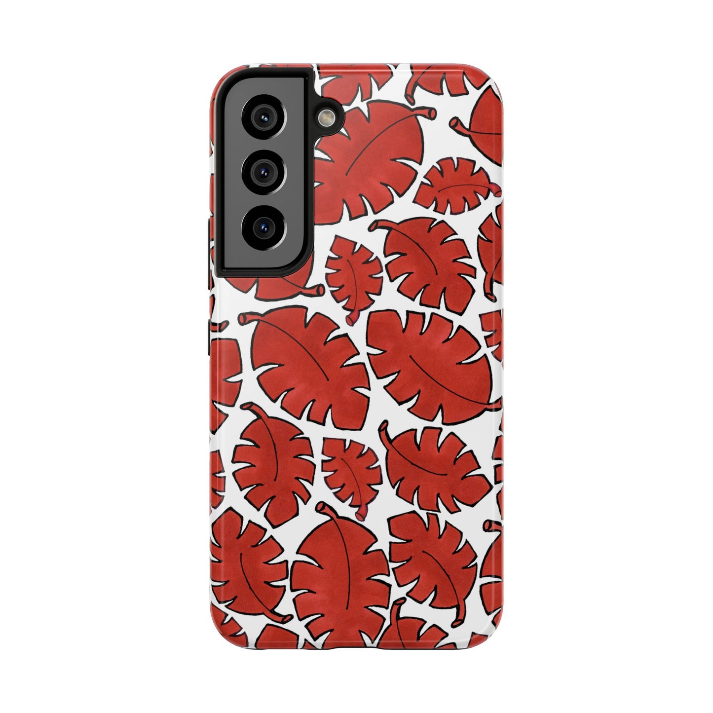 Red Bananas White Phone Case