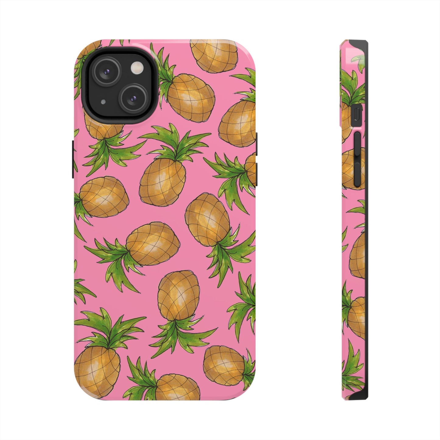 Pineapple Toss Pink Phone Case