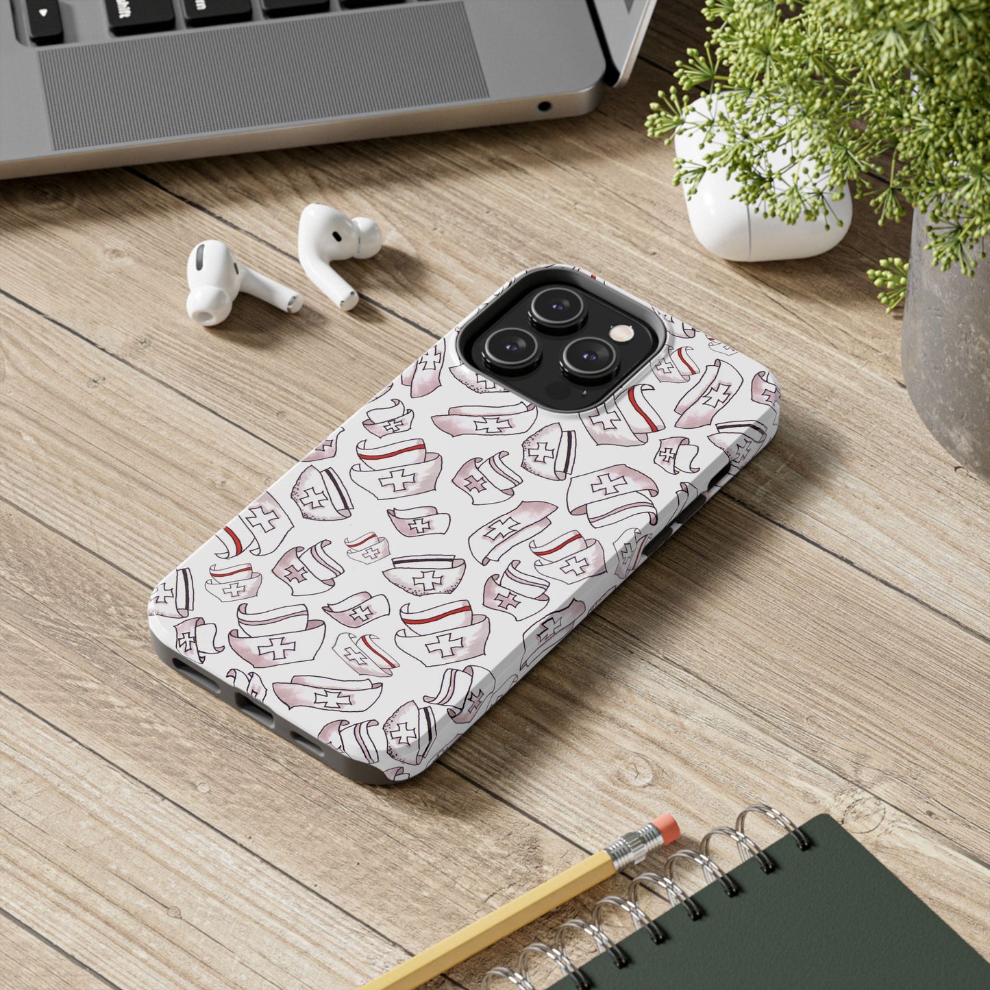 Happy Hats White Phone Case