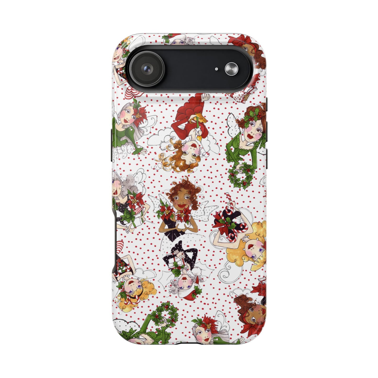Fairy Toss White / Red Phone Case