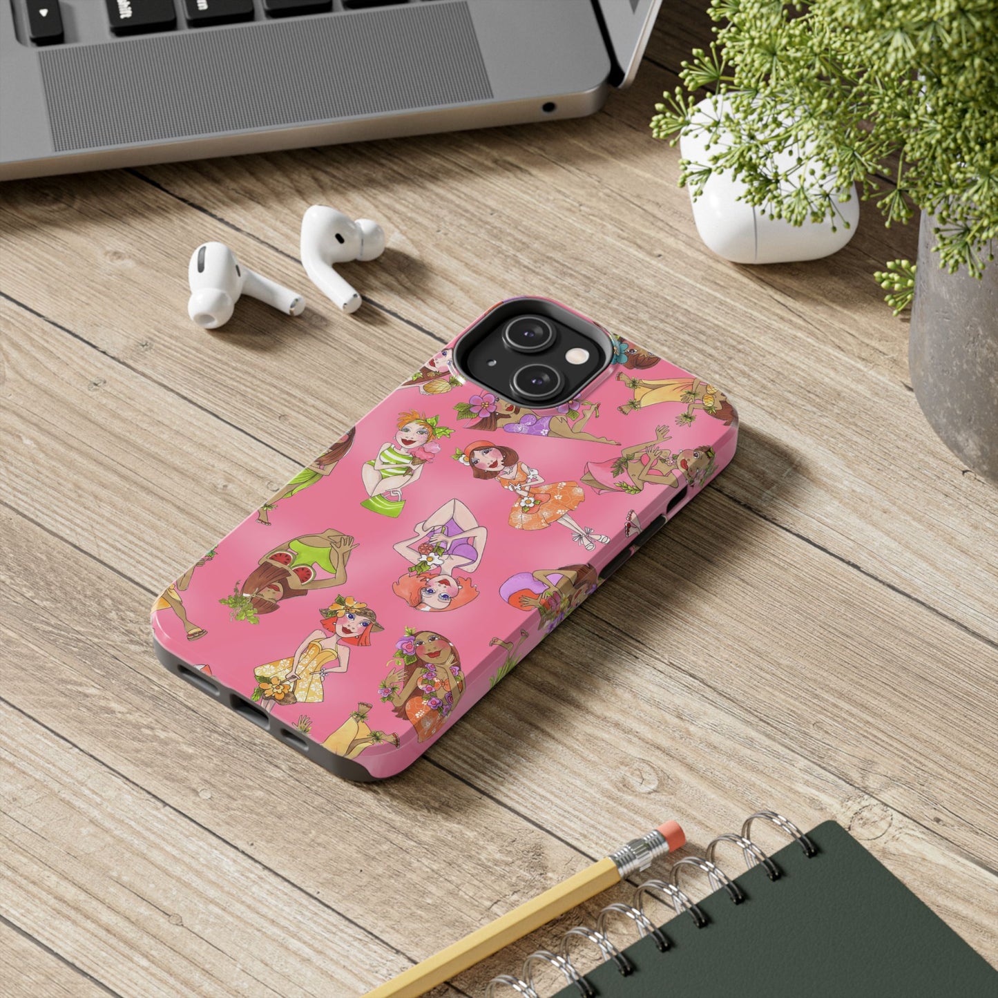 Island Toss Pink Phone Case