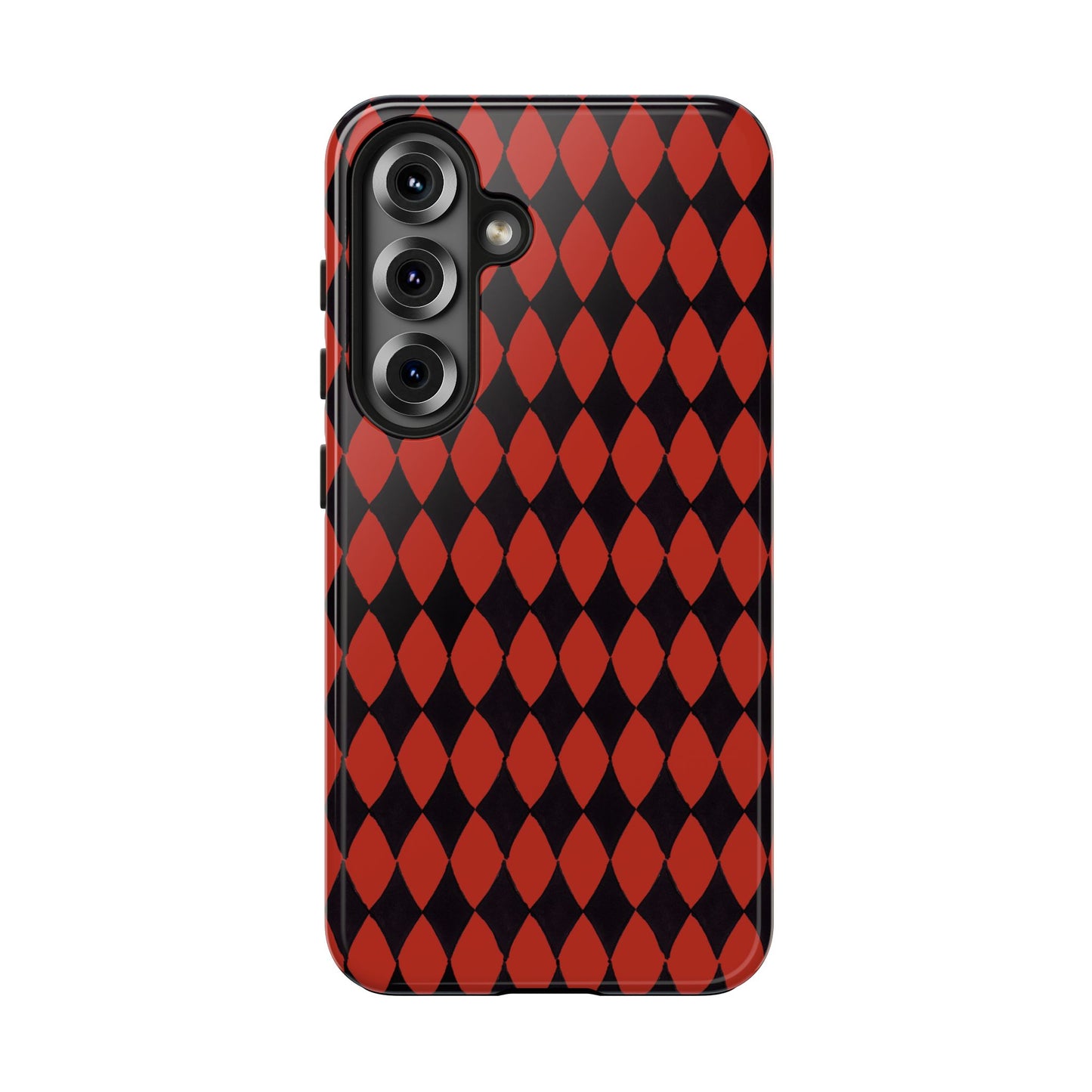 Diamond Red / Black Phone Case