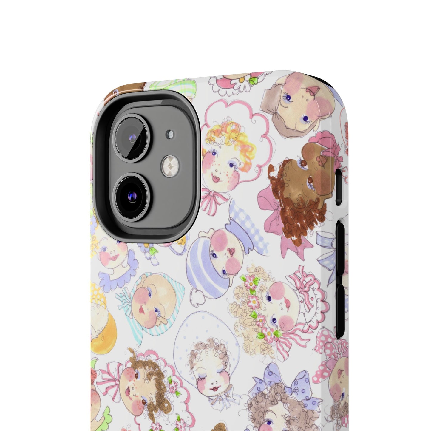 Baby Face Fling White Phone Case