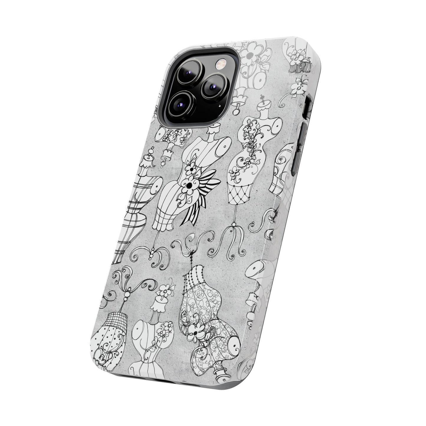 Mannequineque Silver Phone Case