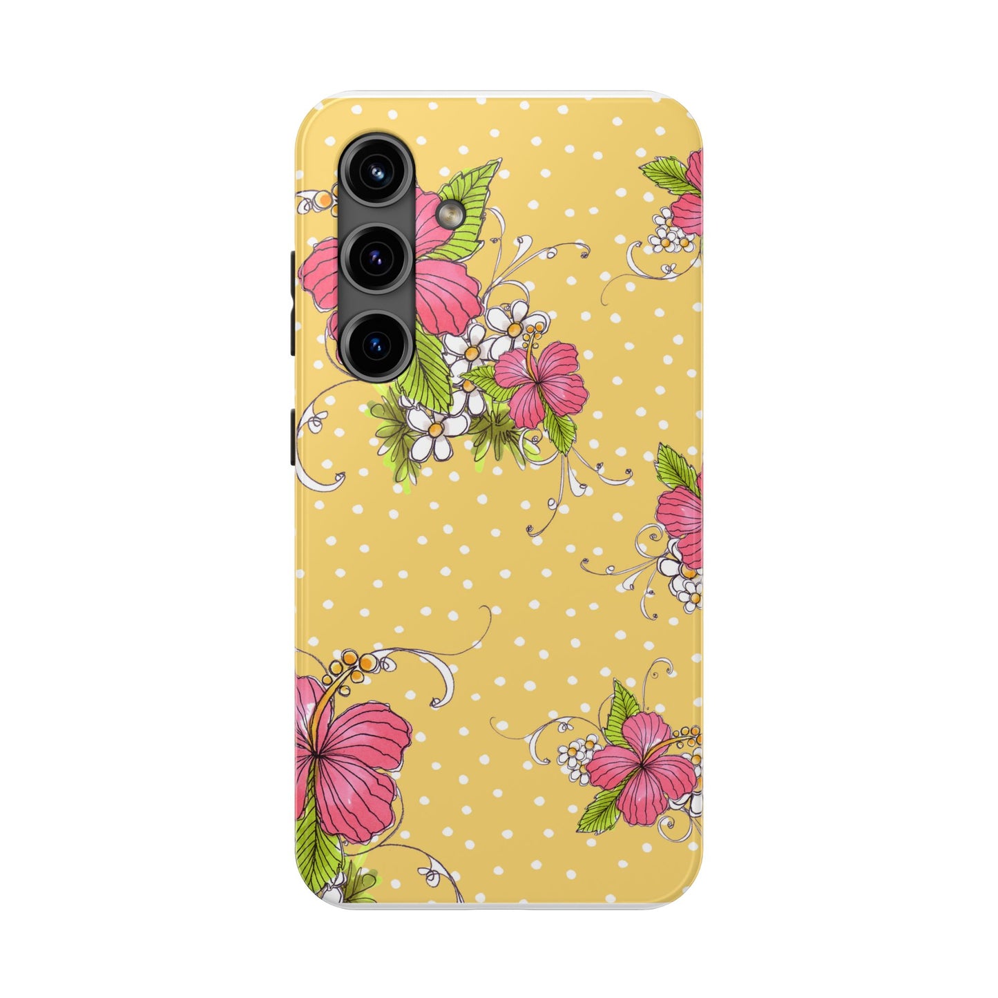 Lady Luau Yellow Phone Case