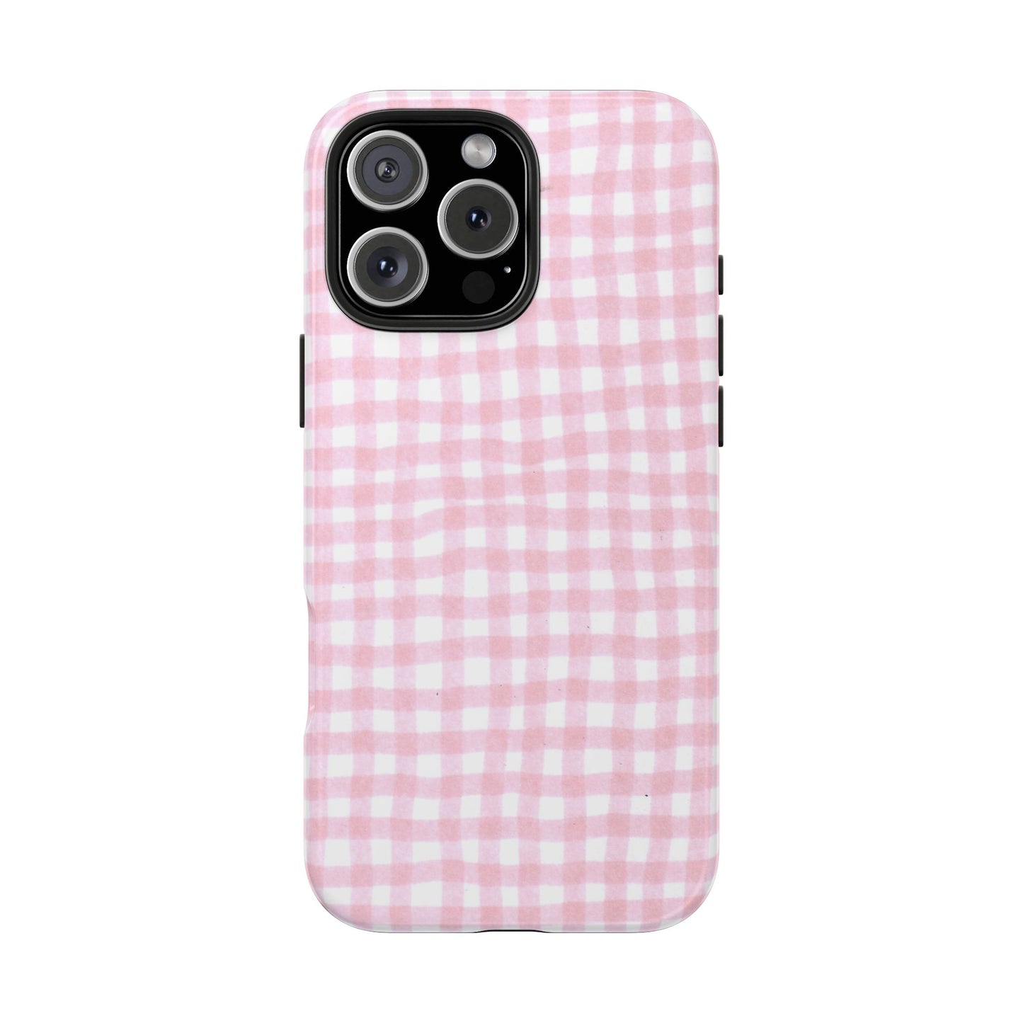 Wonky Chipper Check Pink Phone Case