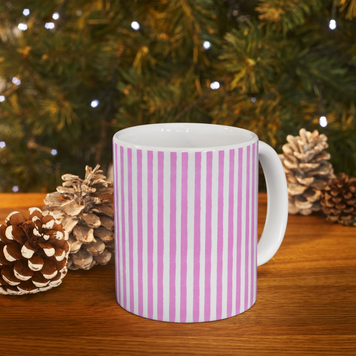 Lazy Stripe Pink Cup