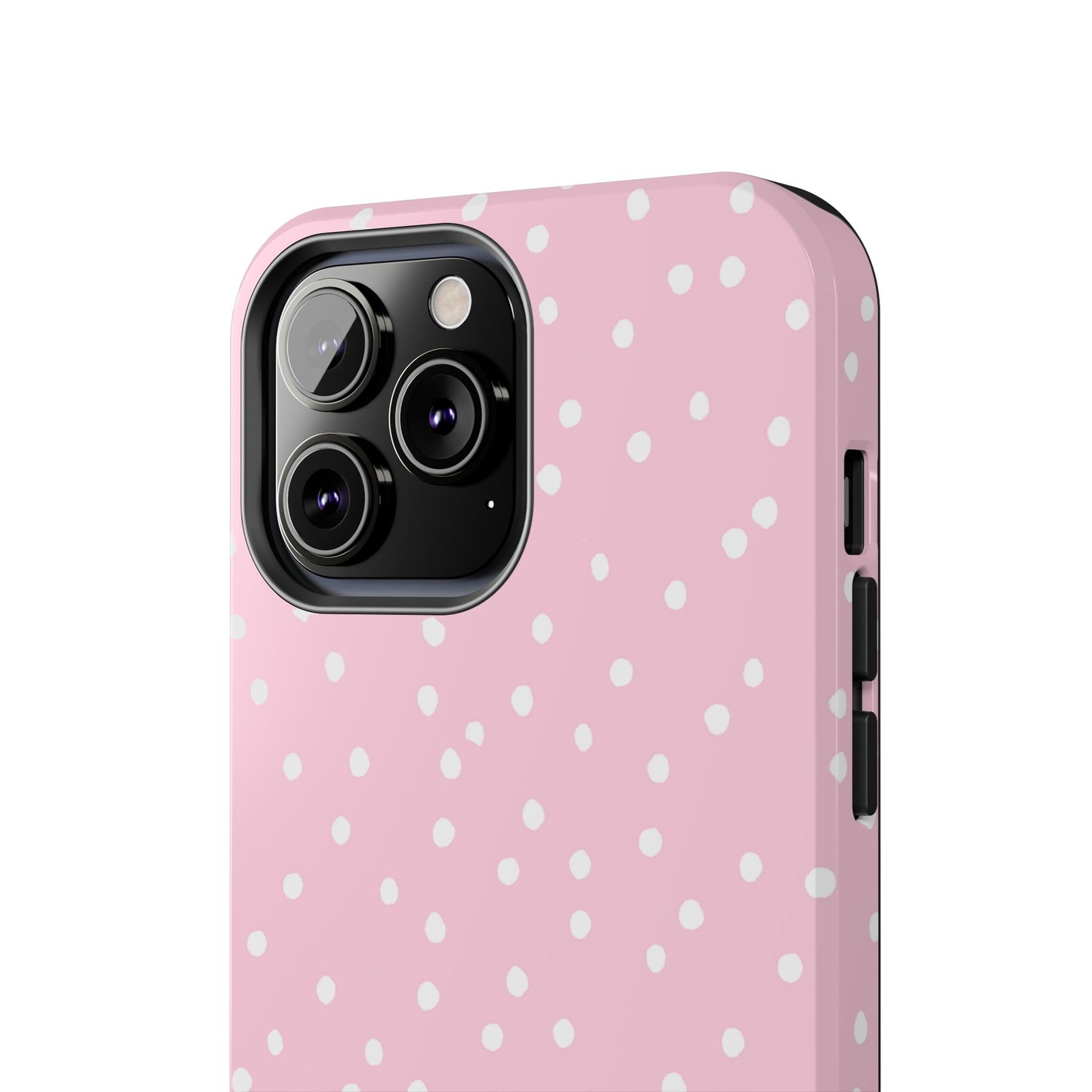 Space Dots Pink / White Phone Case