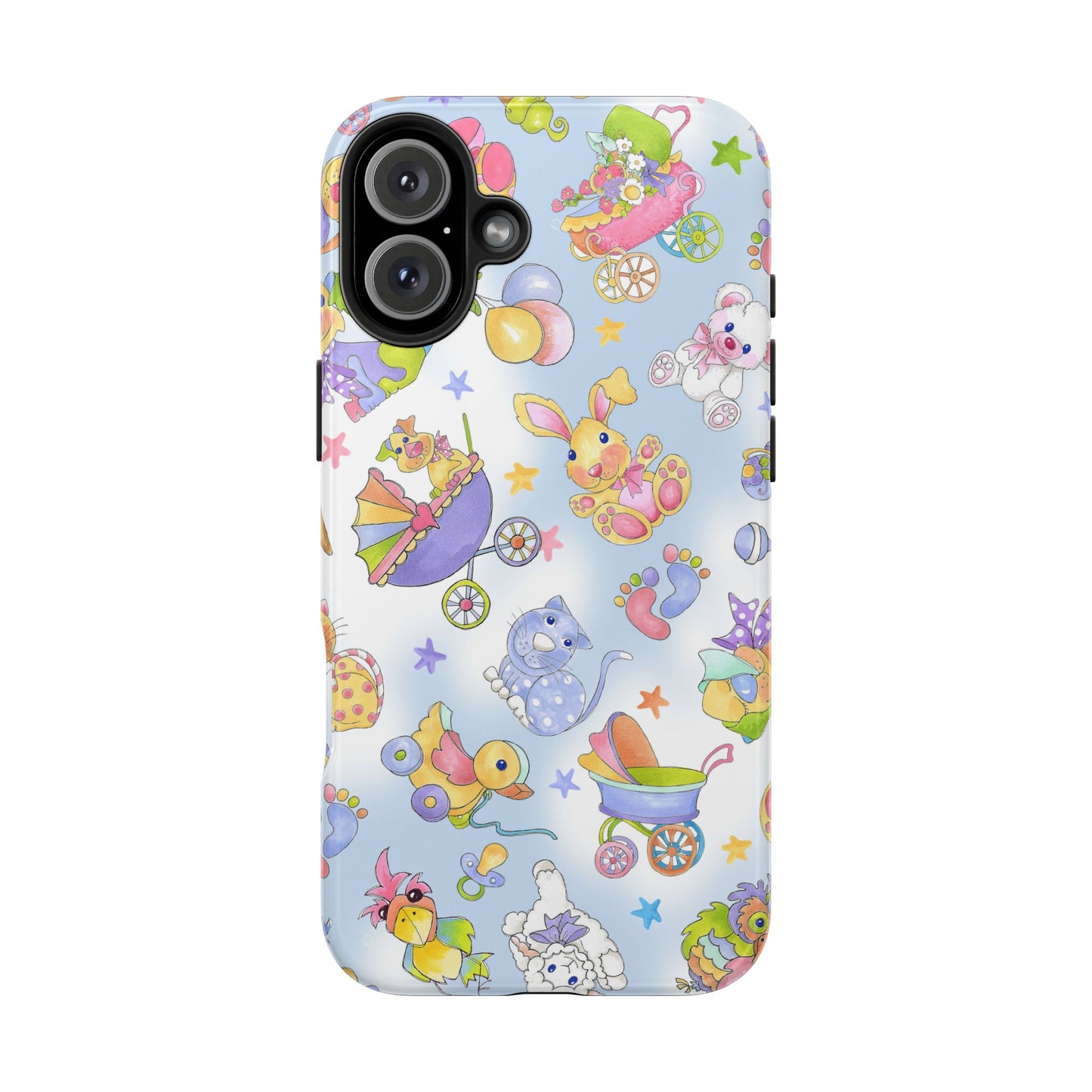 Busy Baby Blue Sky Phone Case