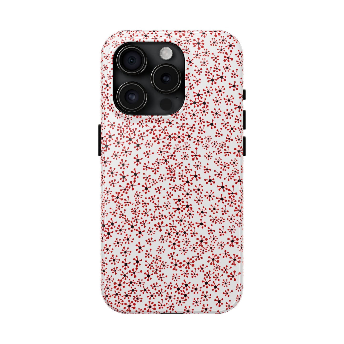 Flock of Red Daisies Phone Case