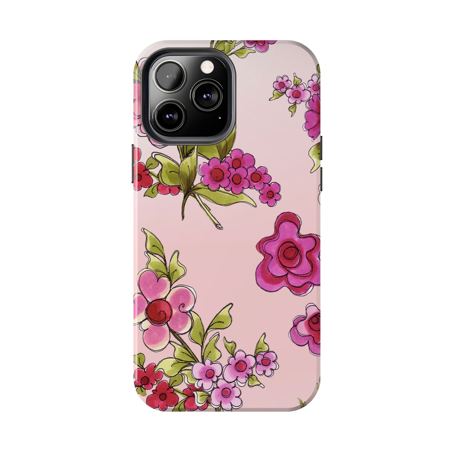 Jumbo Floral Pink Phone Case
