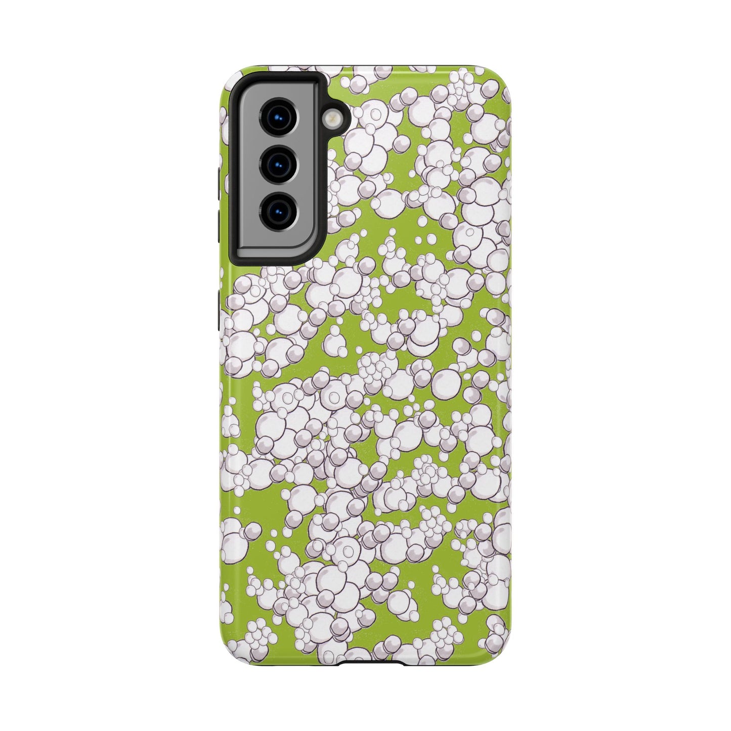 Bubble Dots Green Phone Case