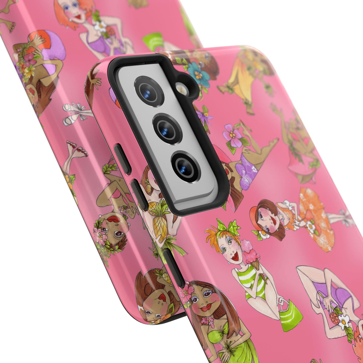 Island Toss Pink Phone Case