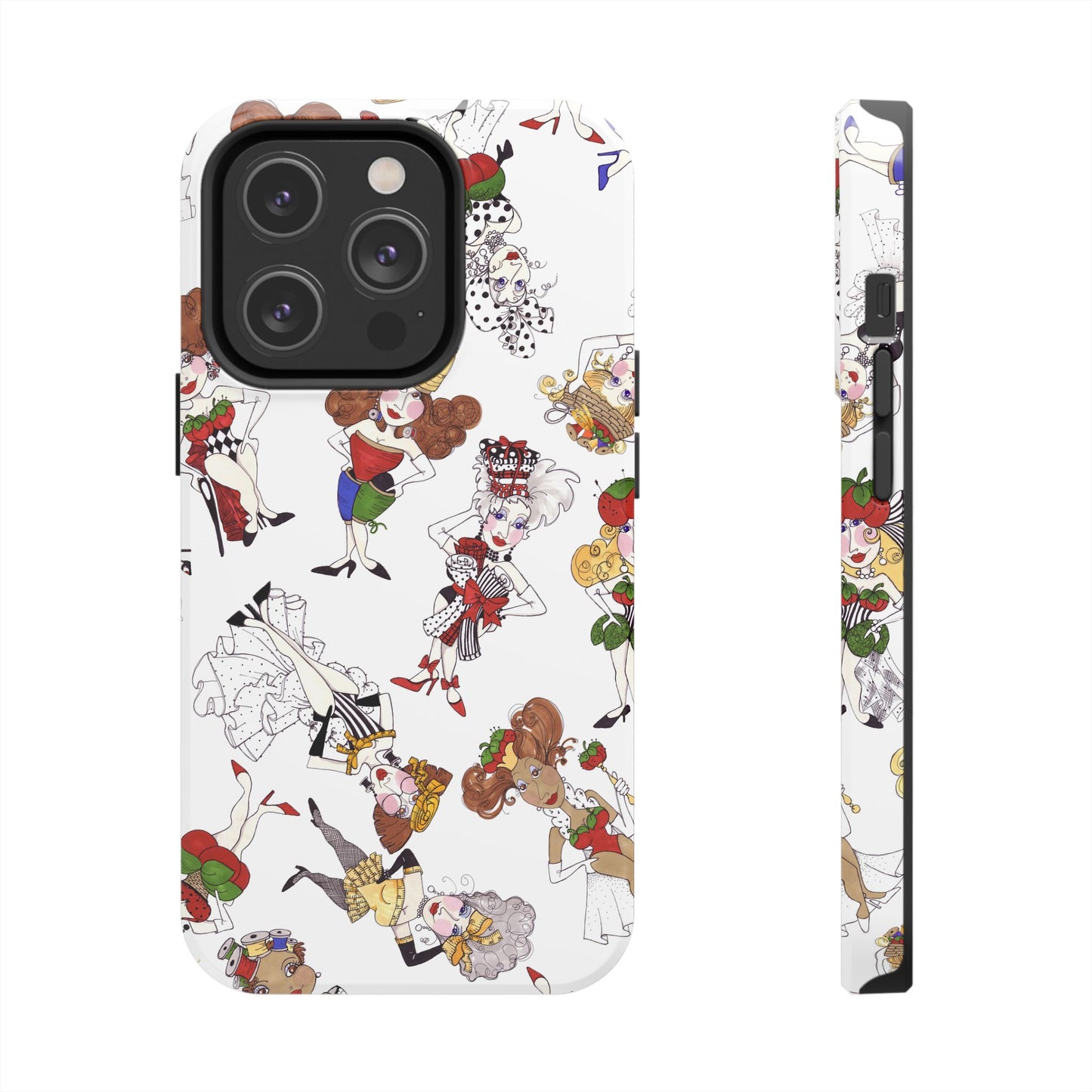 Sew Tossed White Phone Case