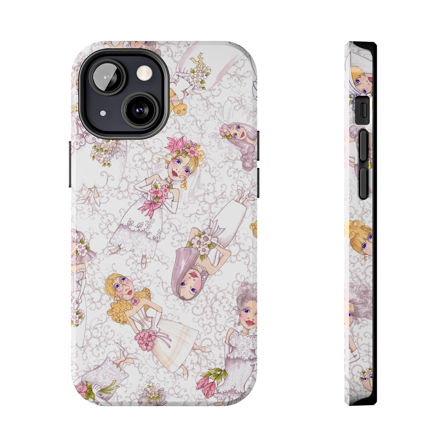Bridal Scroll Phone Case