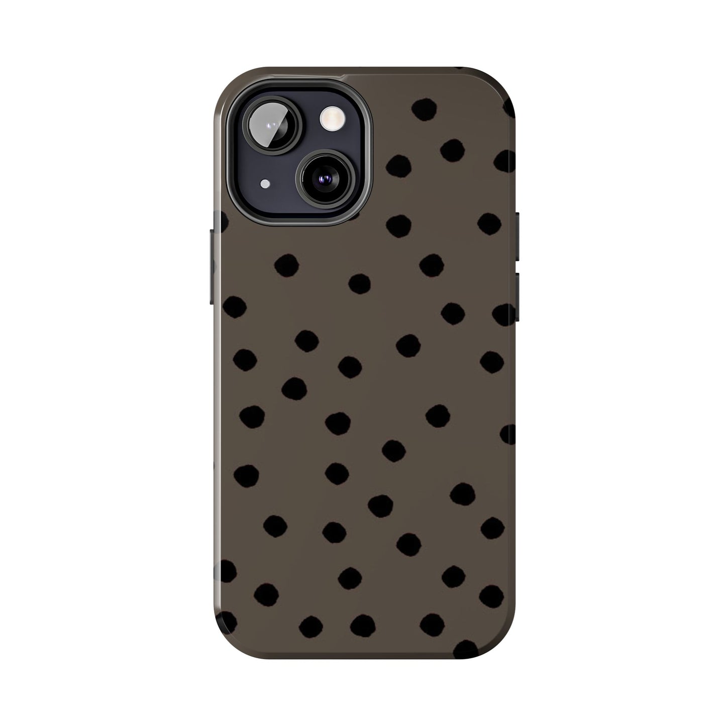 Dinky Dots Toast / Black Phone Case