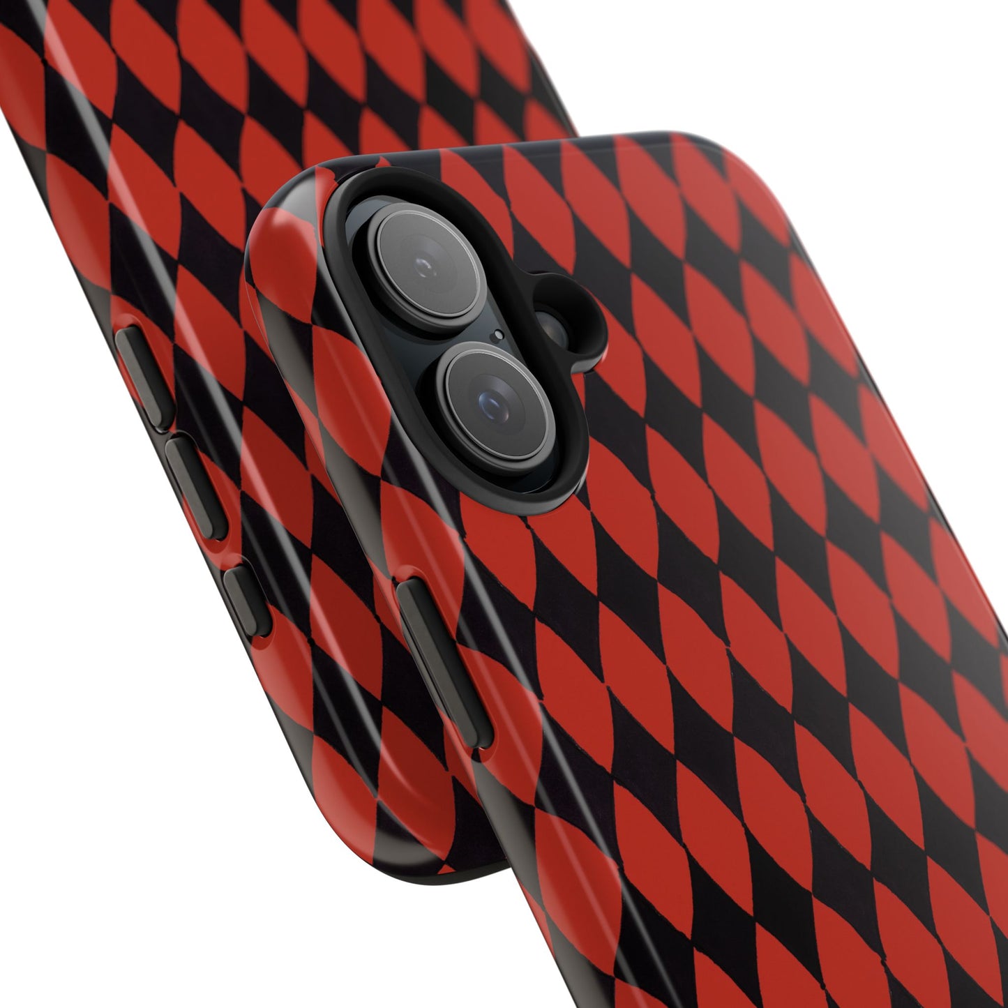 Diamond Red / Black Phone Case