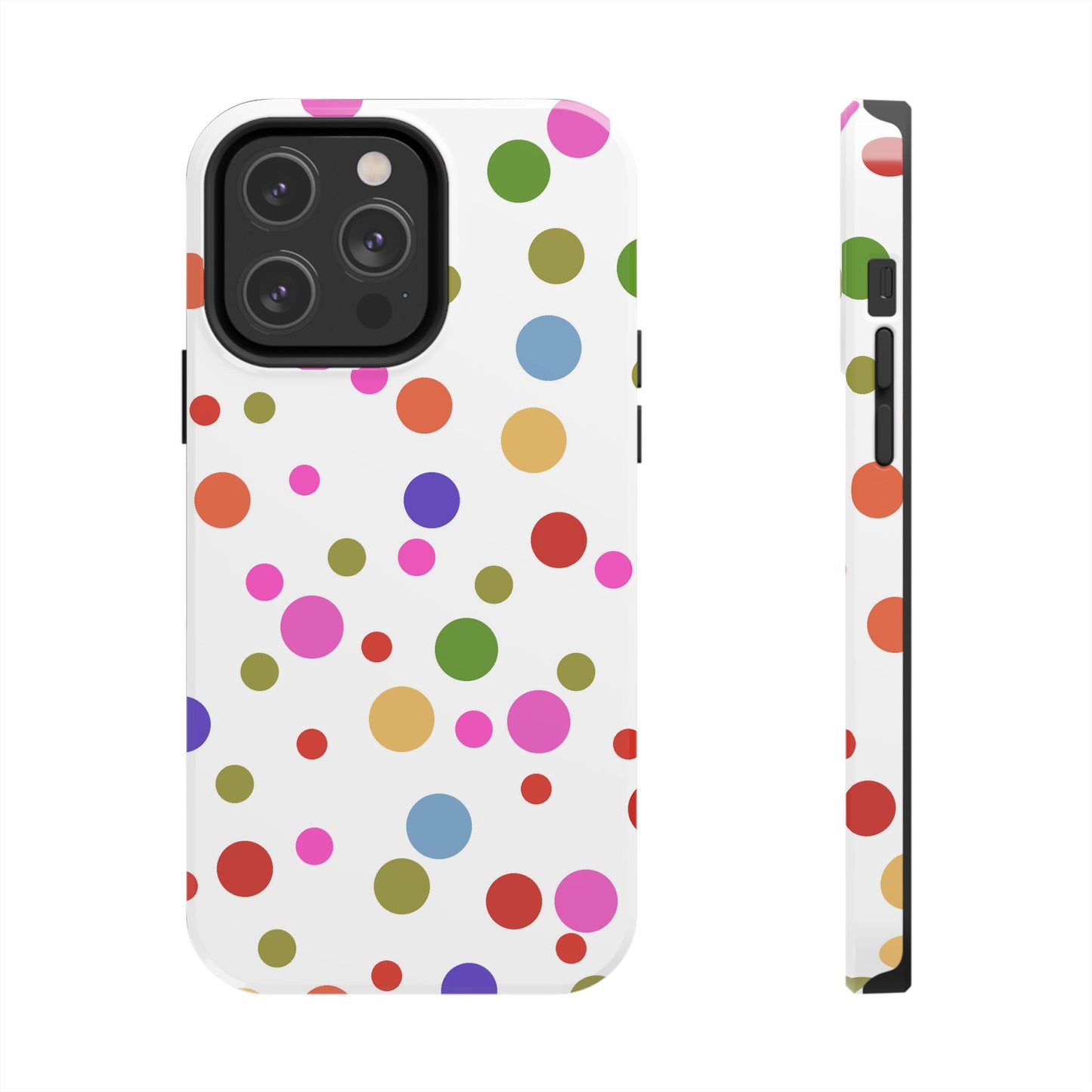 Dot Assortment White Phone Case