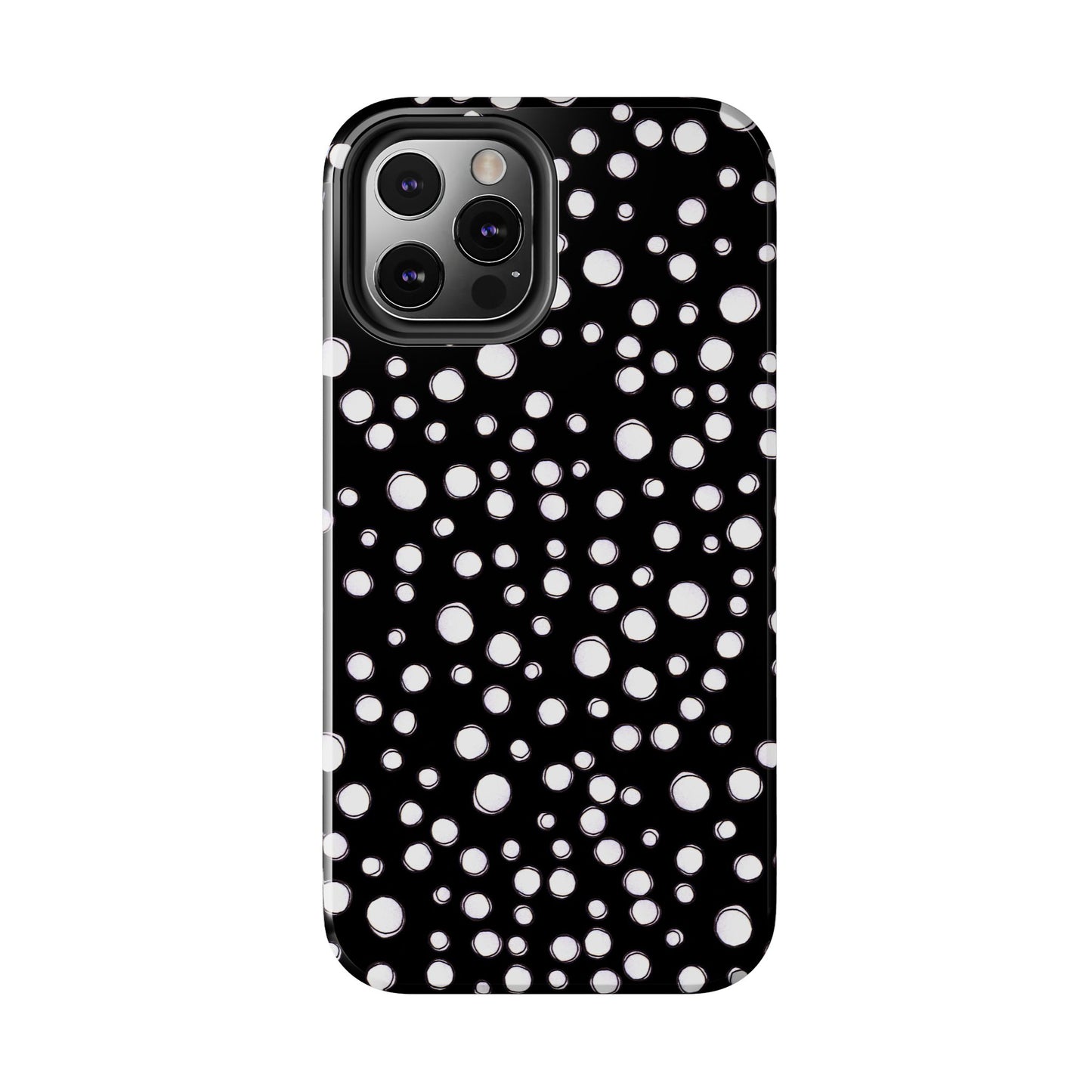Pot Dots Black Phone Case