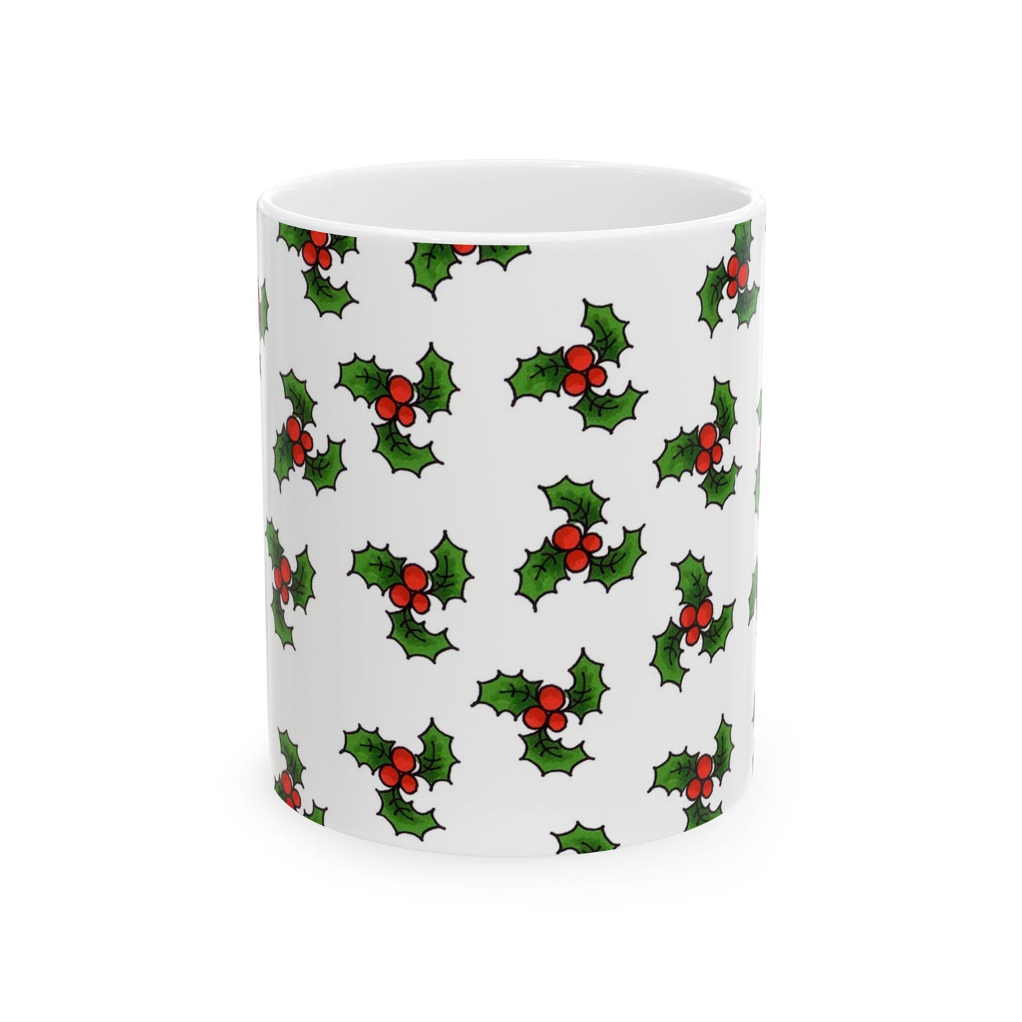 Holly Dance White Cup