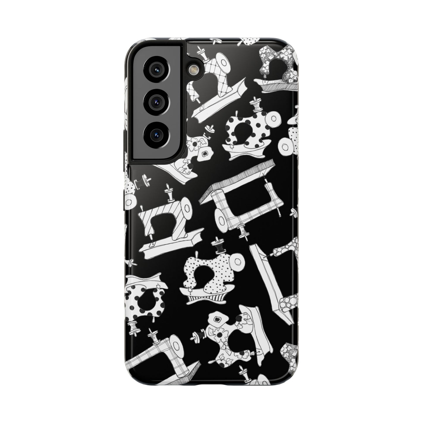 Sew Essential Black Phone Case