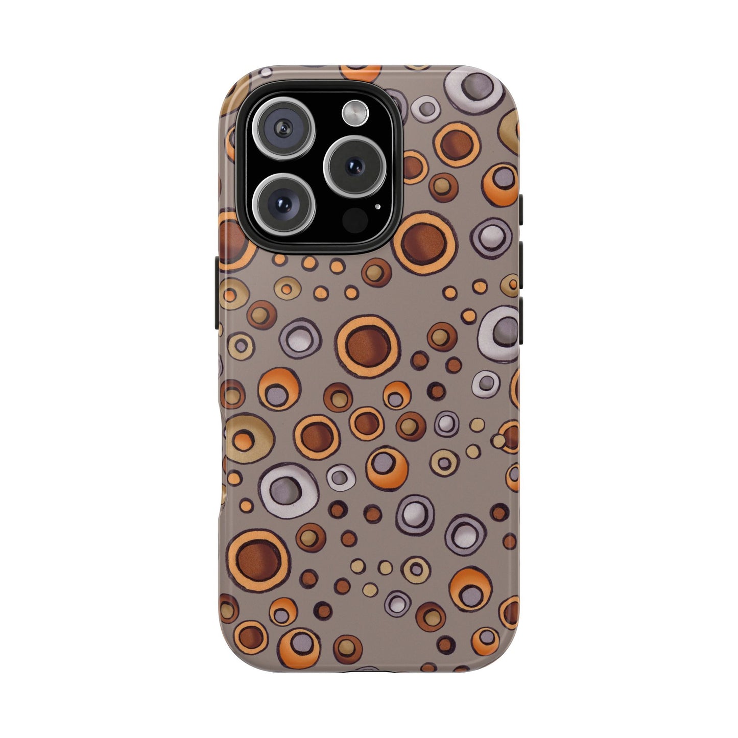 Doggy Dots Gray Phone Case