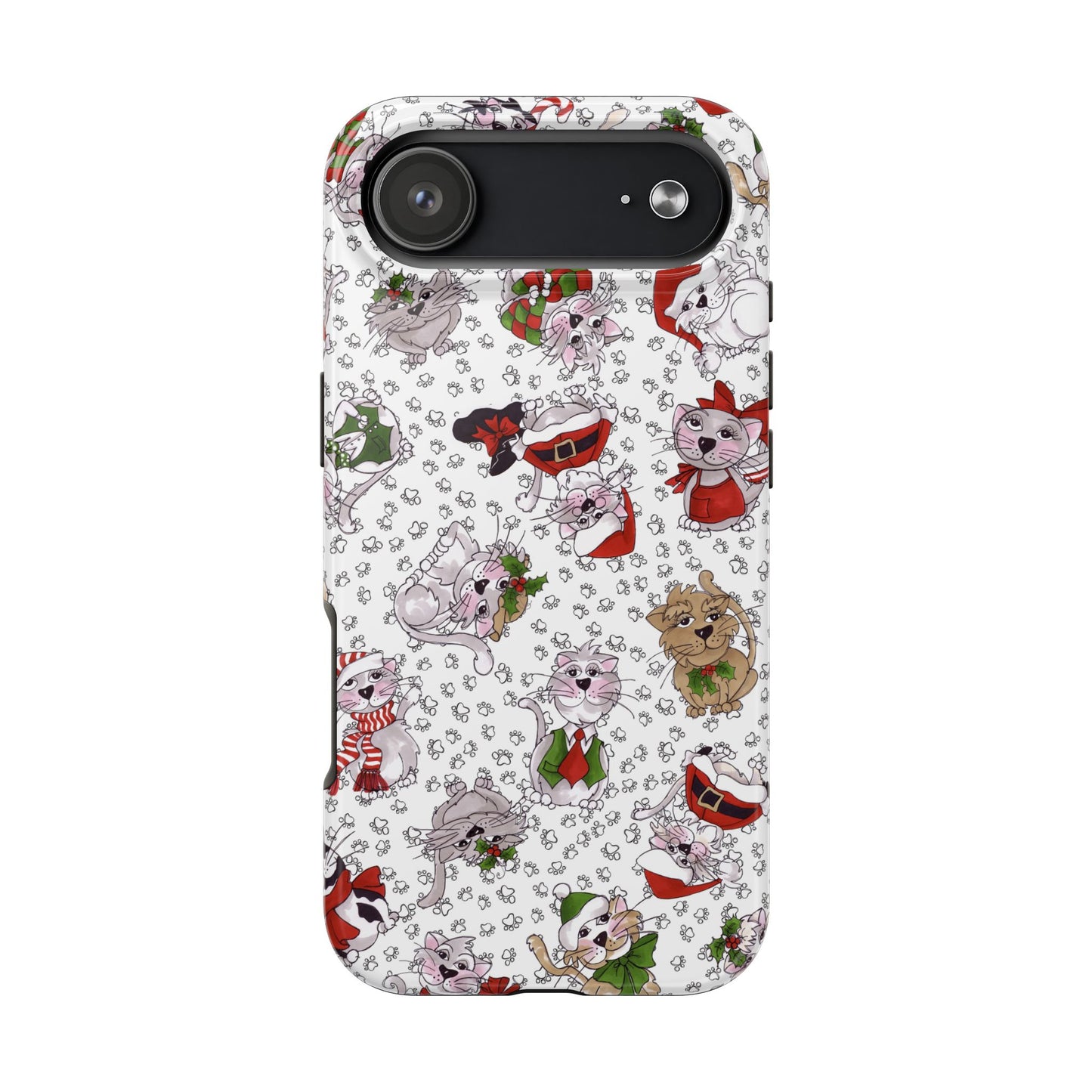Kitty Blizzard White Phone Case