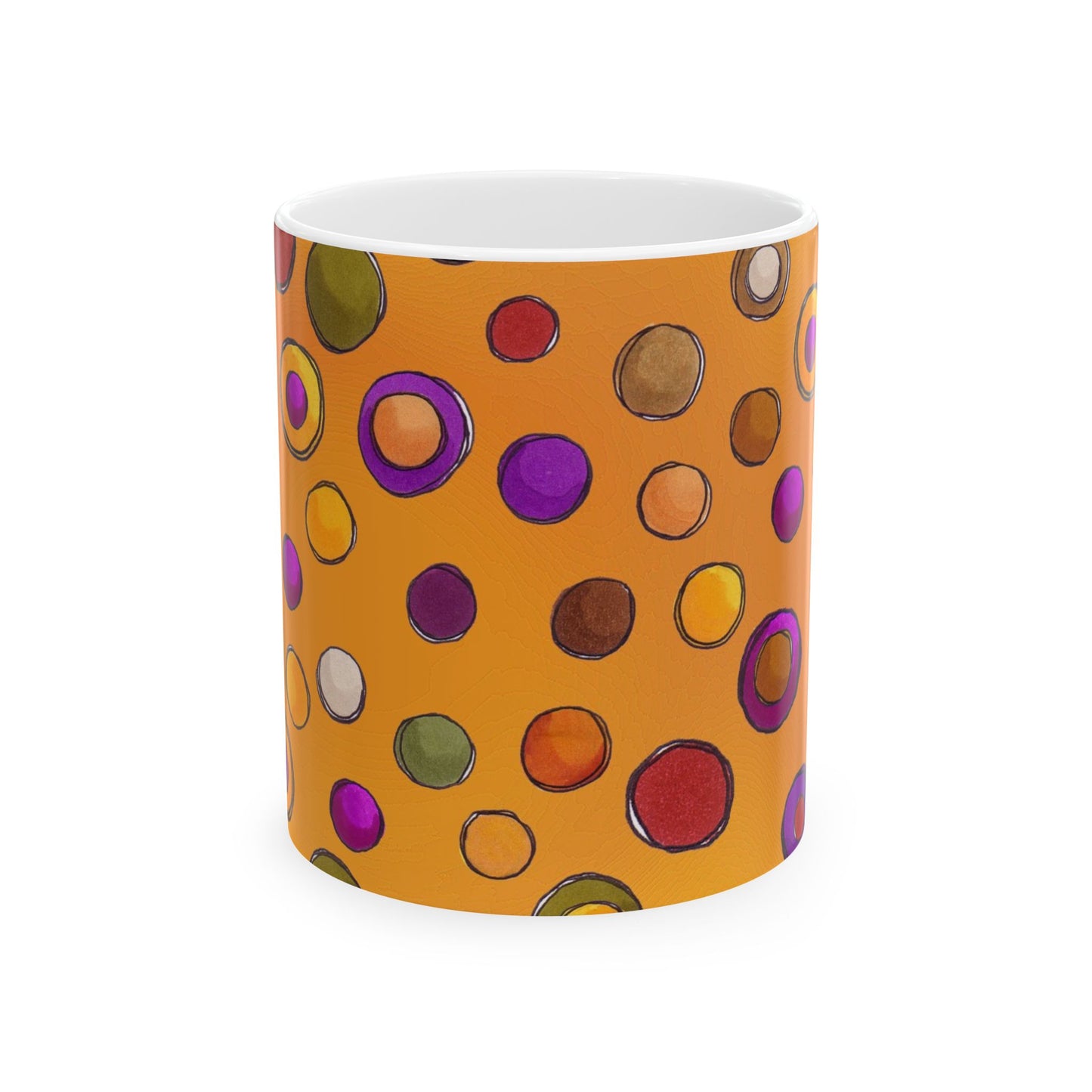 Double Dot Yellow Cup