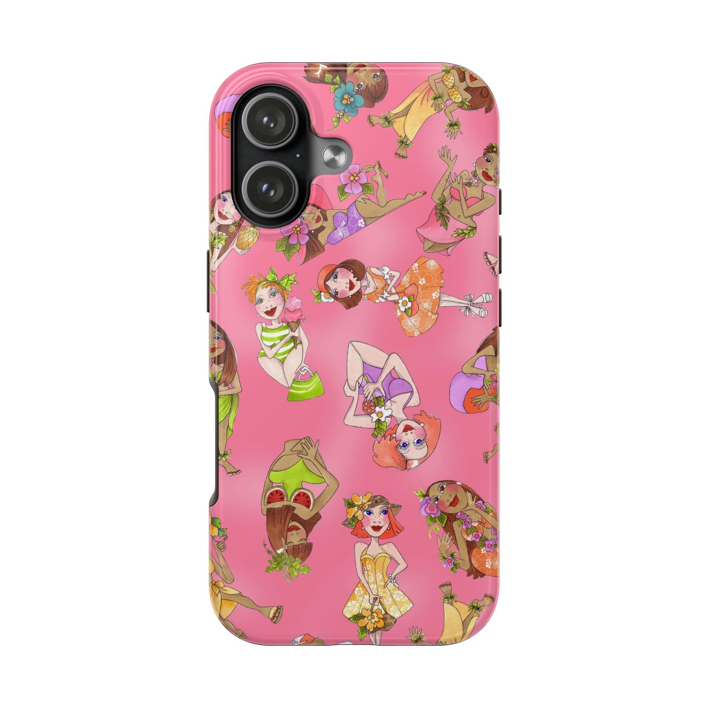 Island Toss Pink Phone Case