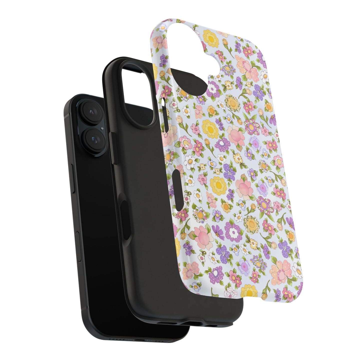 Flowery Blue Sky Phone Case
