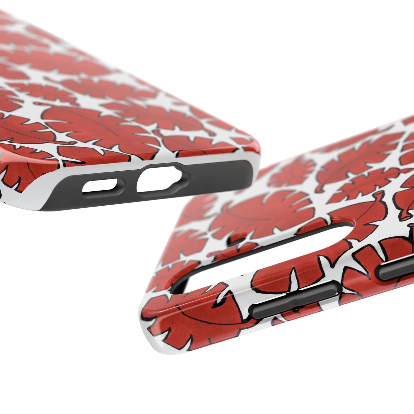 Red Bananas White Phone Case