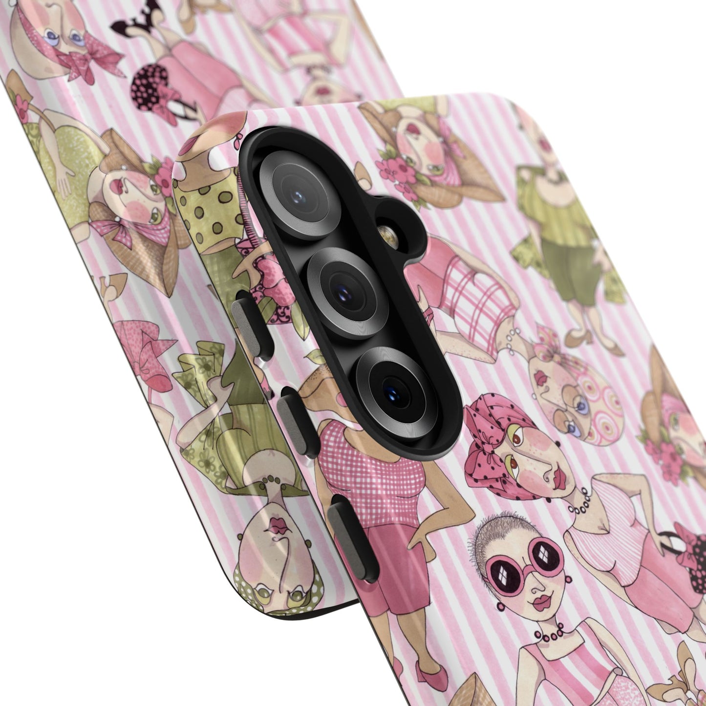 Tossed Ladies Pink Phone Case