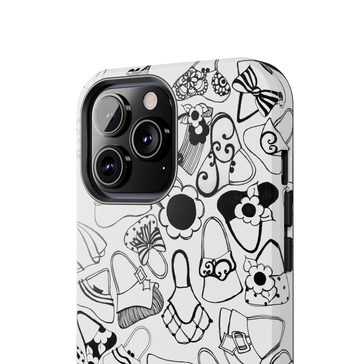 Handbags White / Black Phone Case