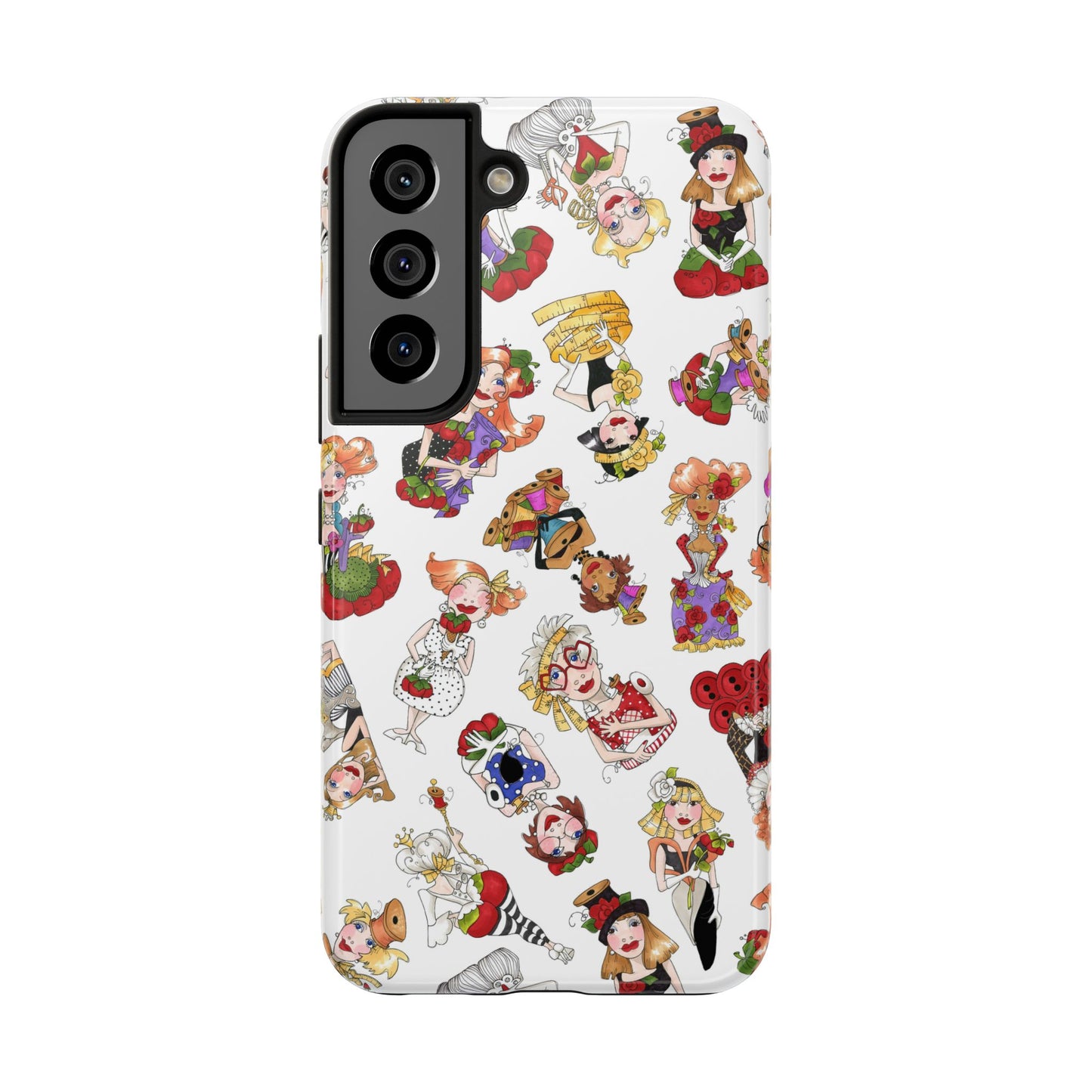 Curious Toss White Phone Case