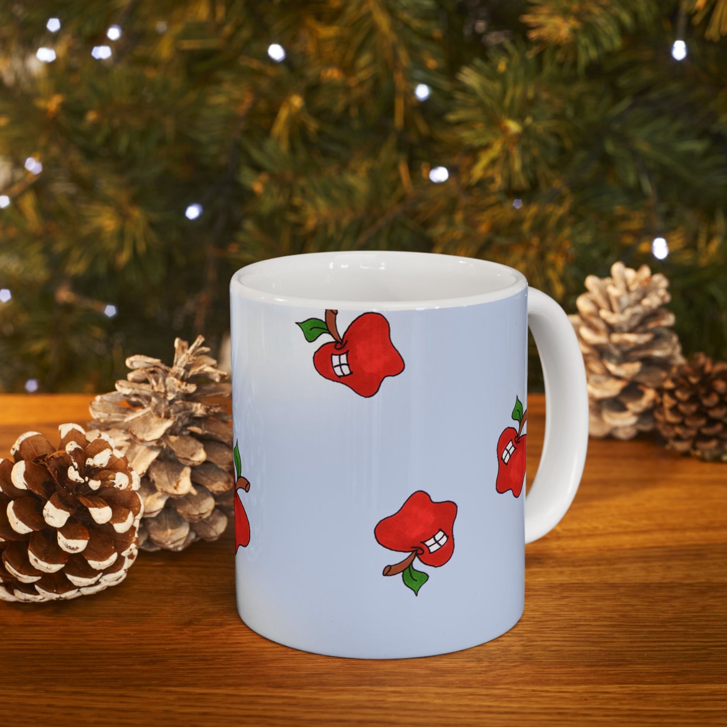 Flying Apples Blue Sky Cup