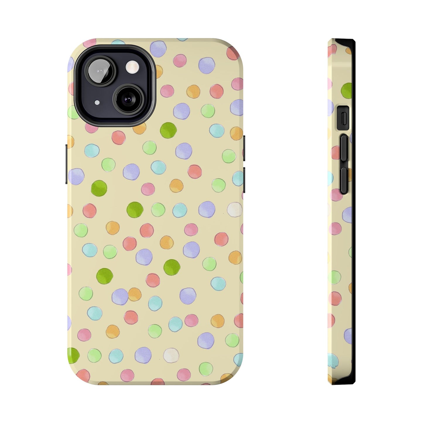 Happy Dots Yellow Phone Case