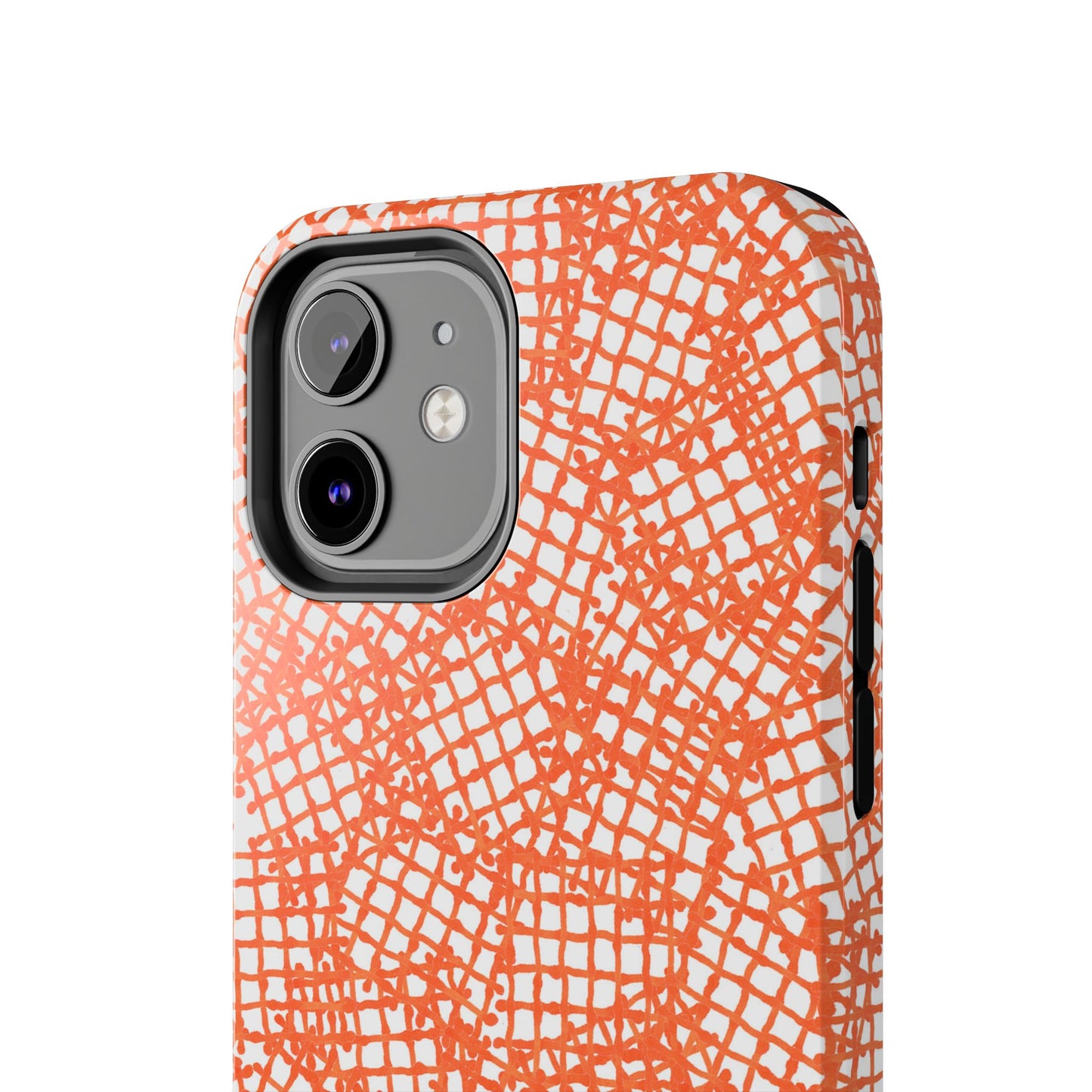 Random Waffle Orange Phone Case