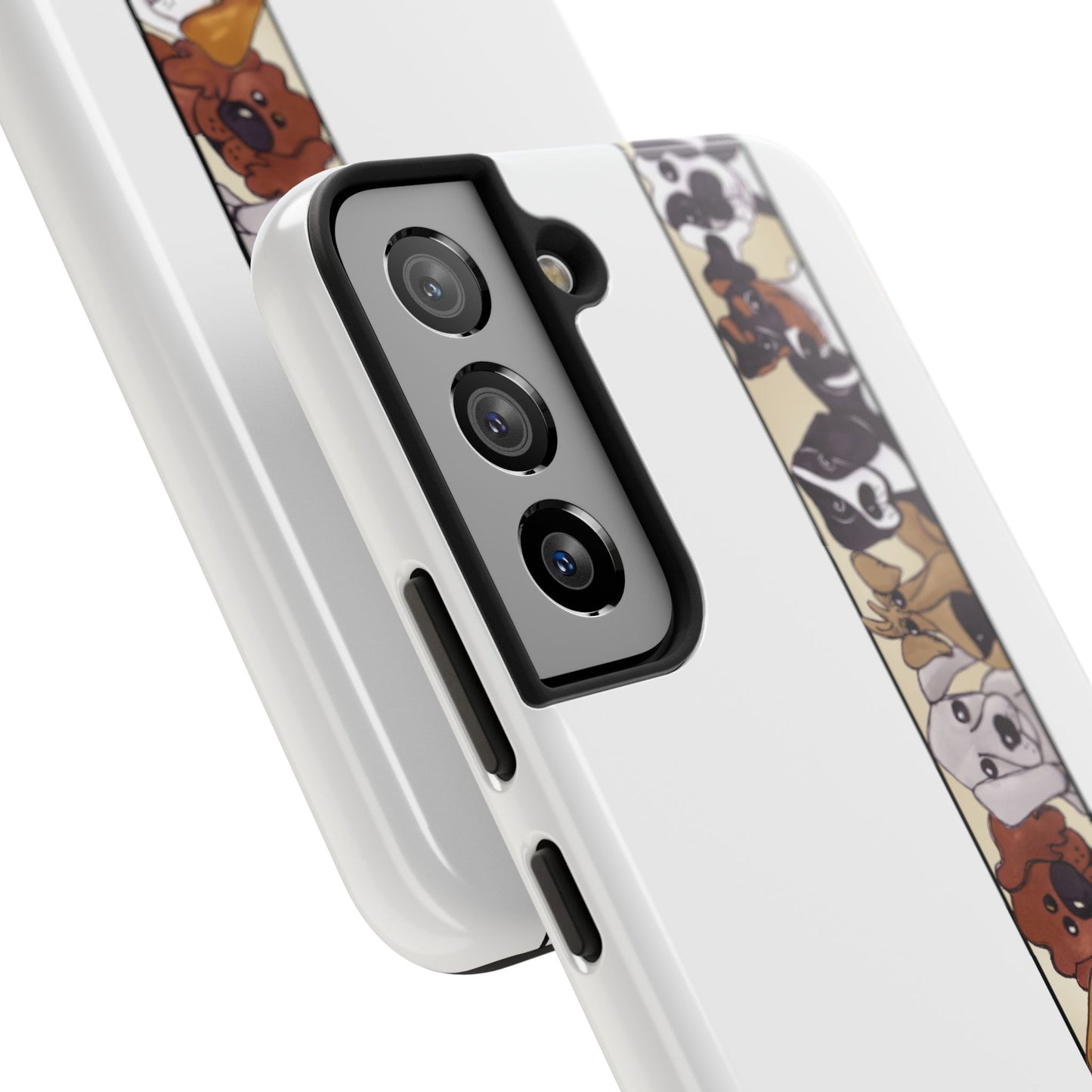 Doggie Delight Border Phone Case