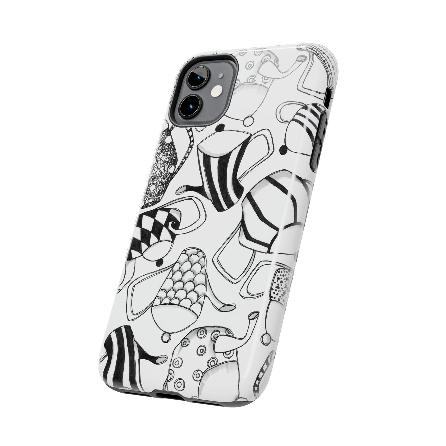 Coffee, Tea Anyone? White Phone Case