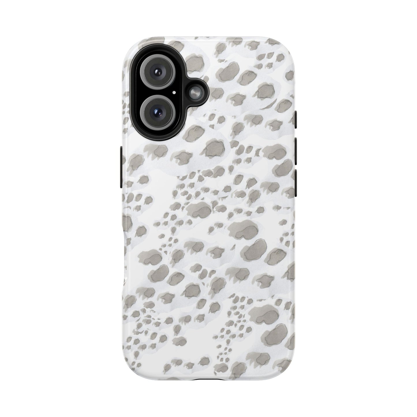 Kitty Dots White Phone Case
