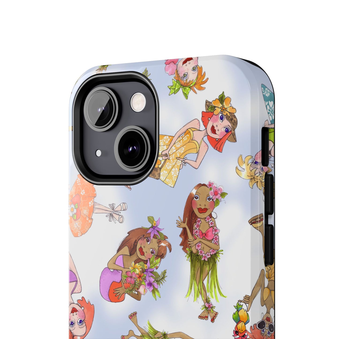 Island Toss Blue Sky Phone Case