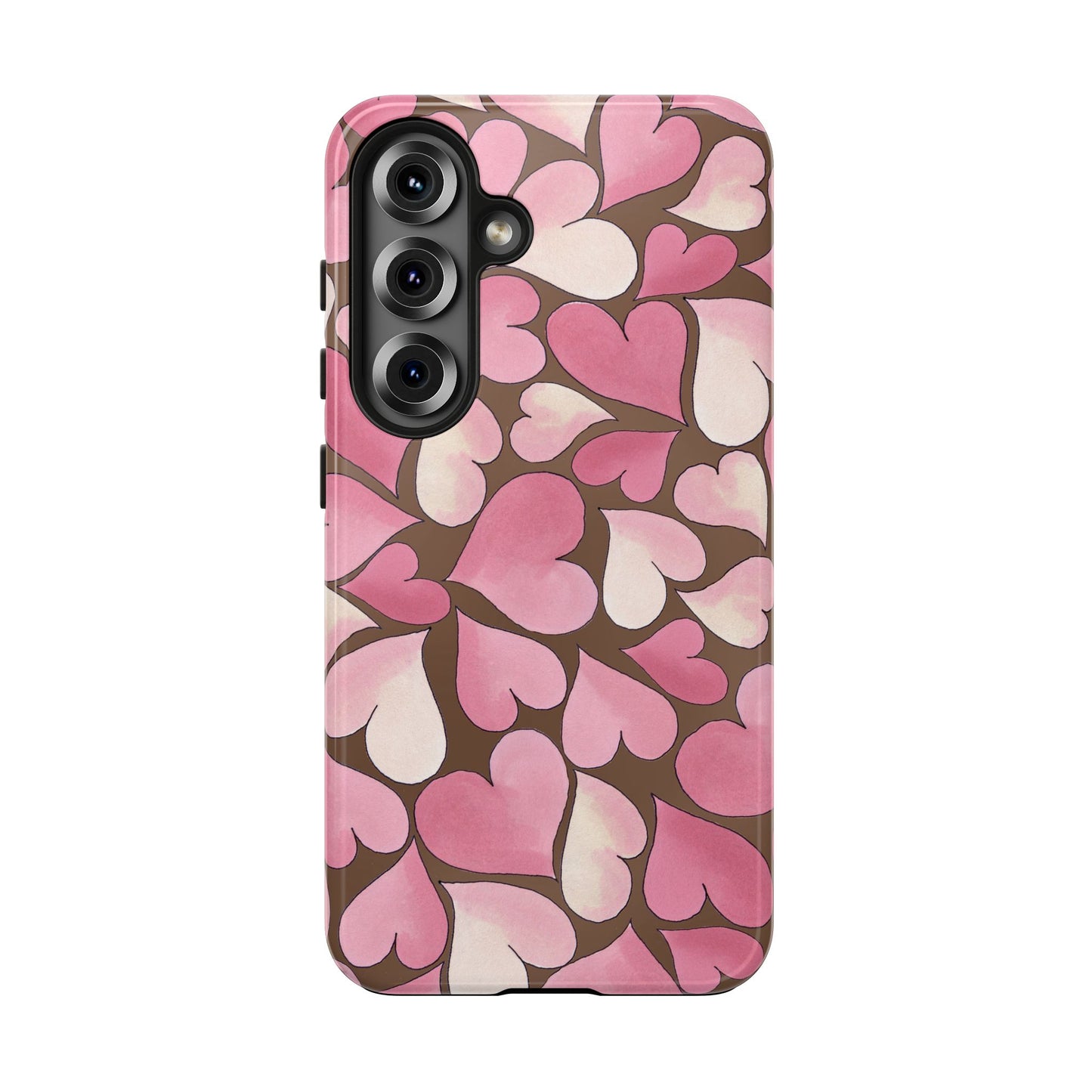 Hearts Chocolate Phone Case