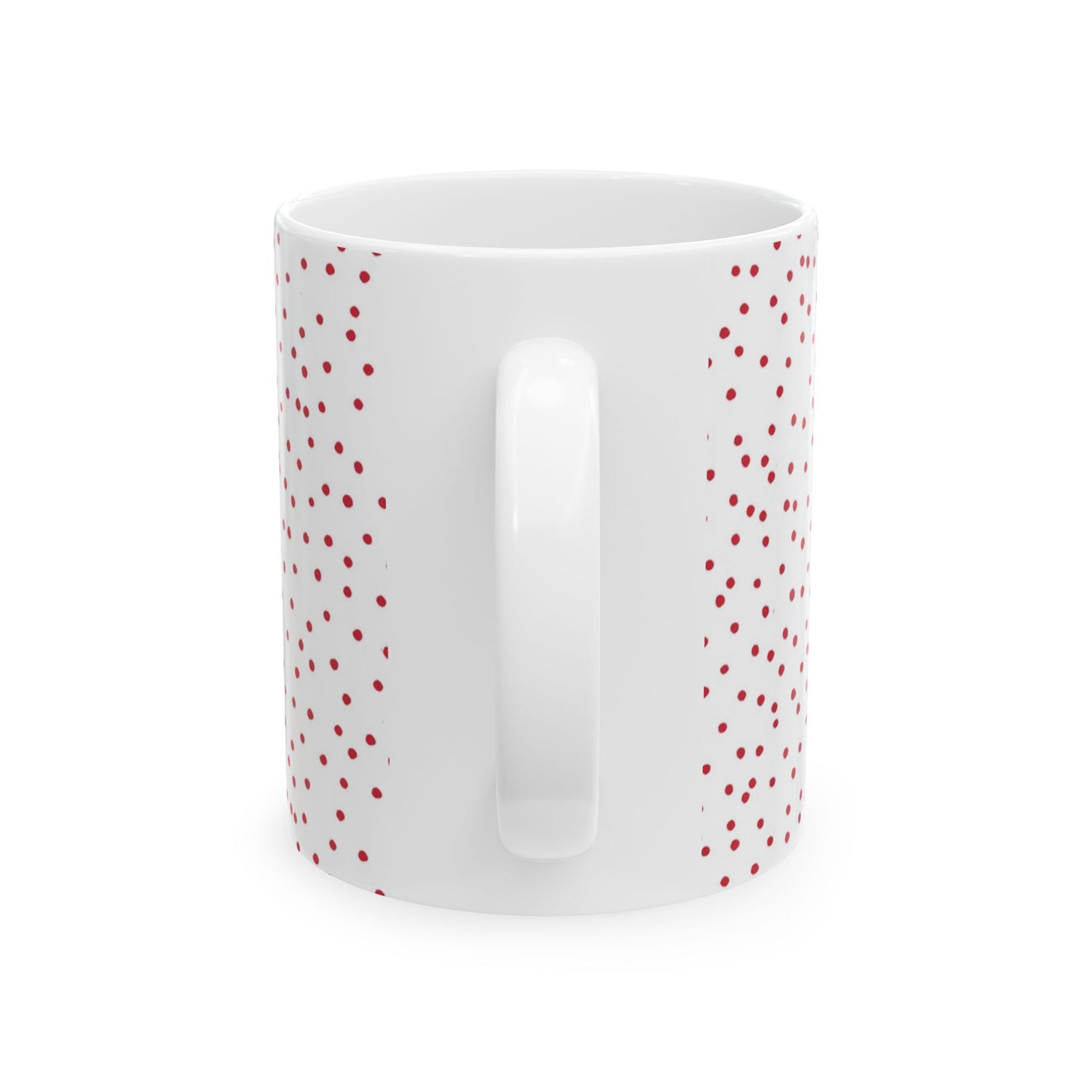 Dinky Dots White / Red Cup