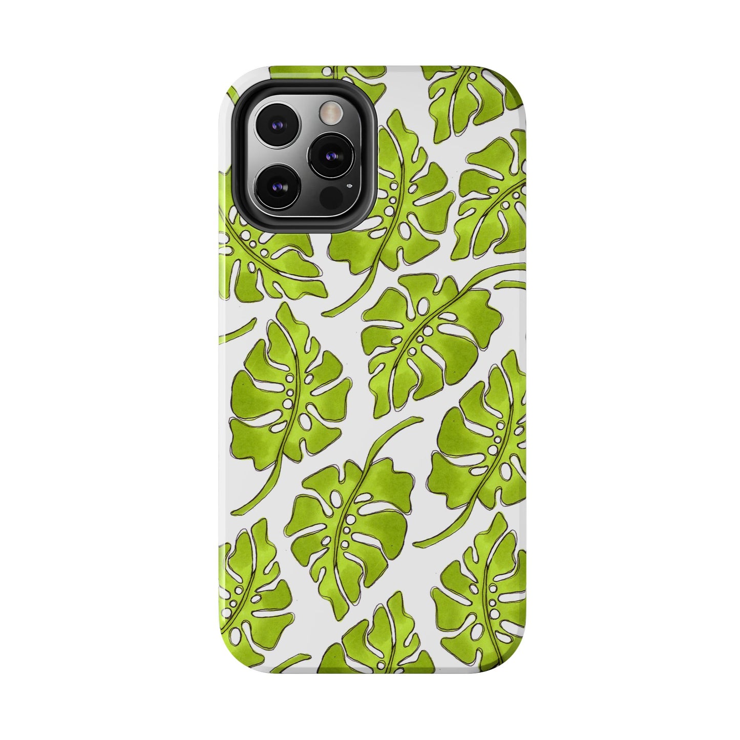 Big Leaf White Phone Case