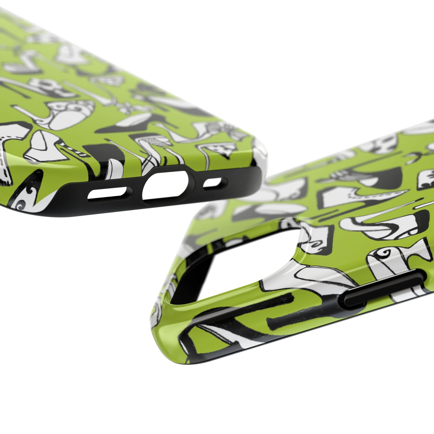 A Few Shoes Green Phone Case