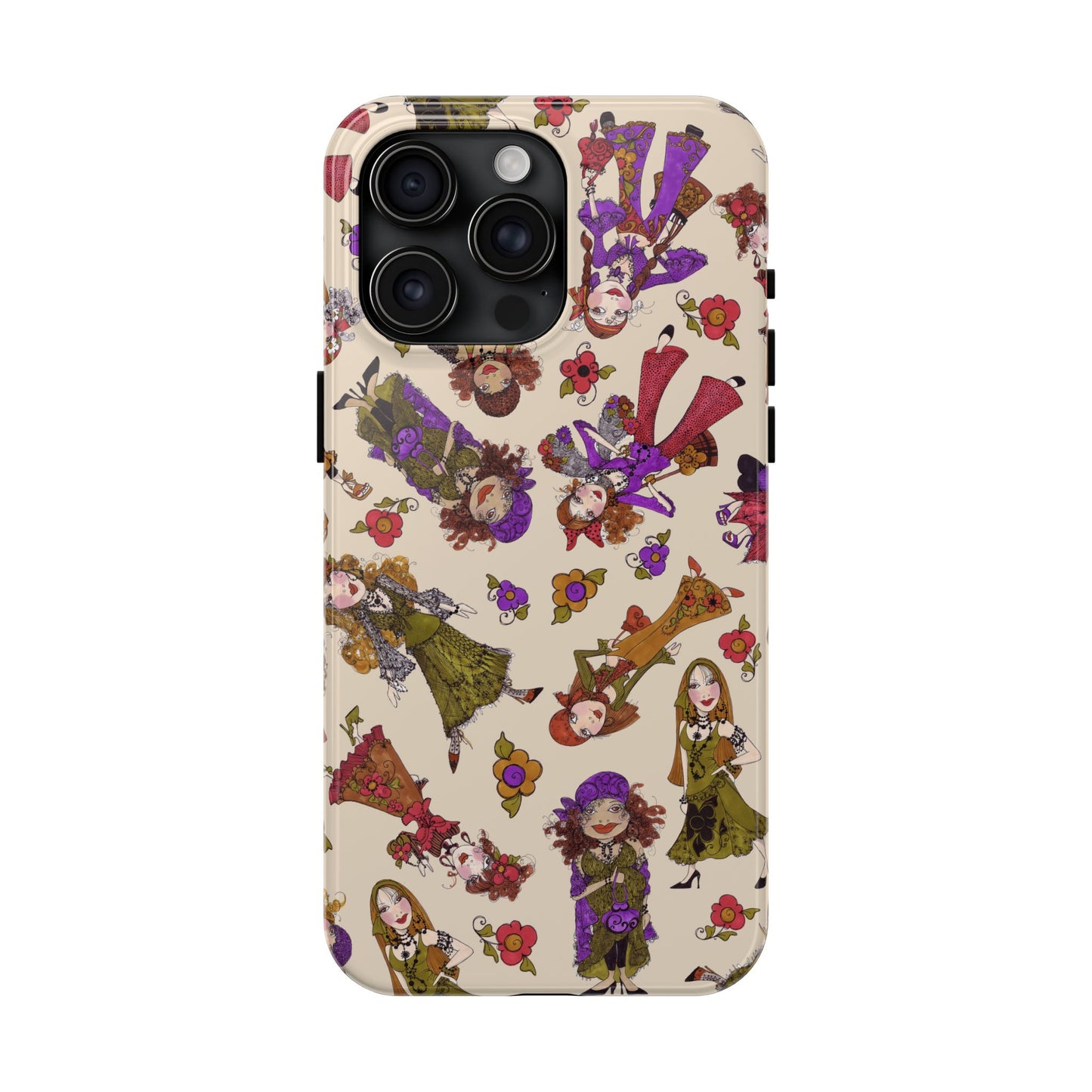 Tossed Gypsies Muslin Phone Case